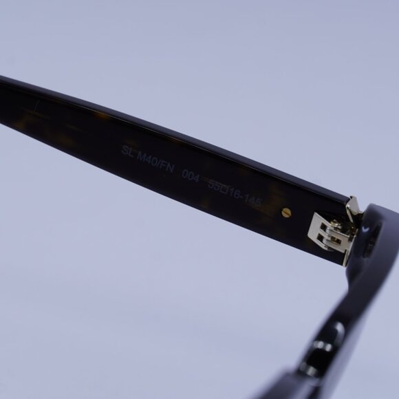 Saint Laurent SL M40/FN 004 Sunglasses Havana Square Frame, Grey Lenses main image 6